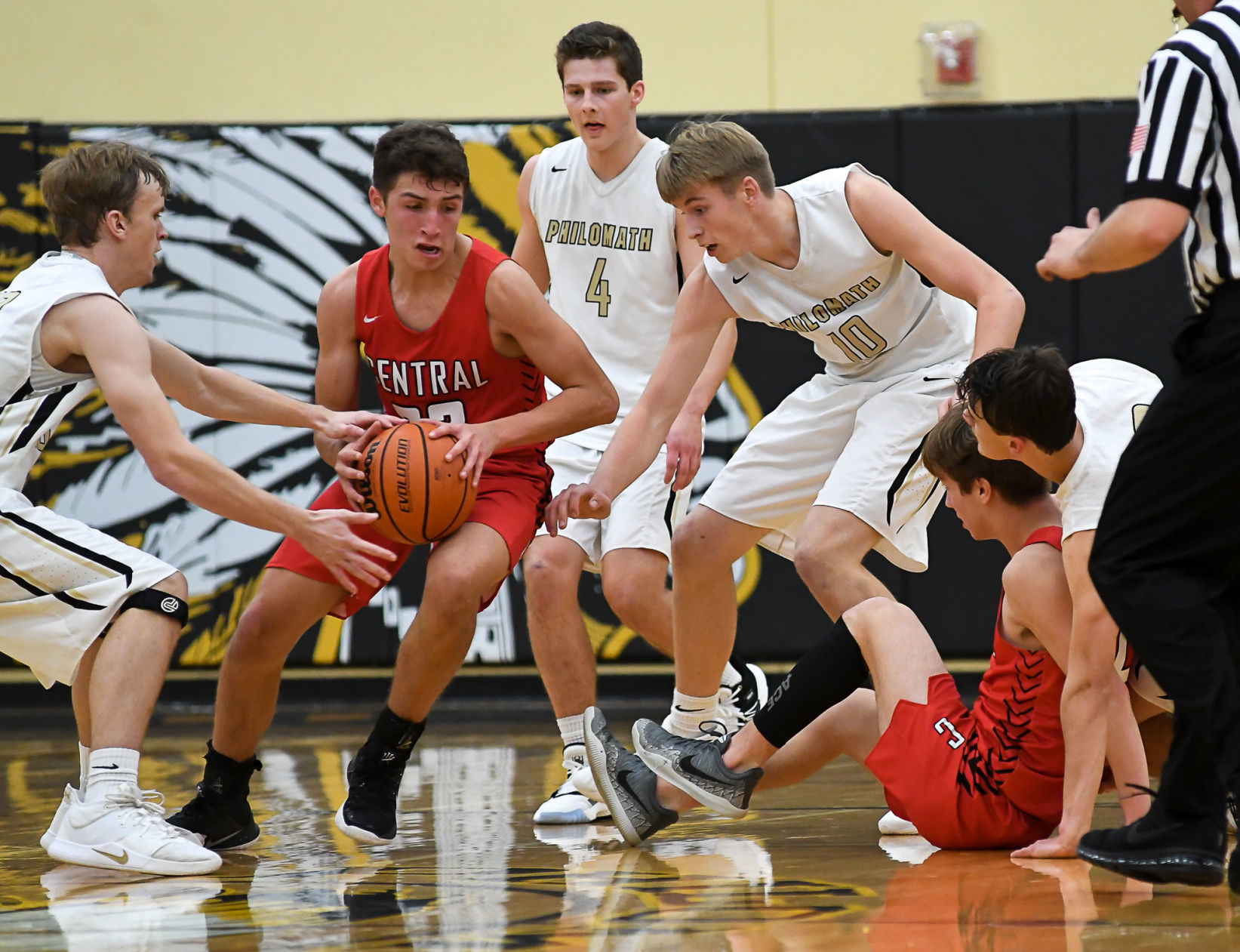 Gallery: Philomath vs Central boy's basketball 23